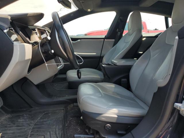 5YJSA1H15EFP55825 - 2014 TESLA MODEL S შავი ფოტო 7