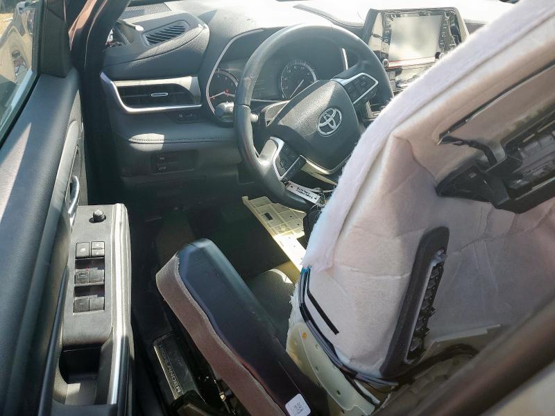 5TDGZRAH9NS557569 - 2022 TOYOTA HIGHLANDER XLE CHARCOAL photo 8