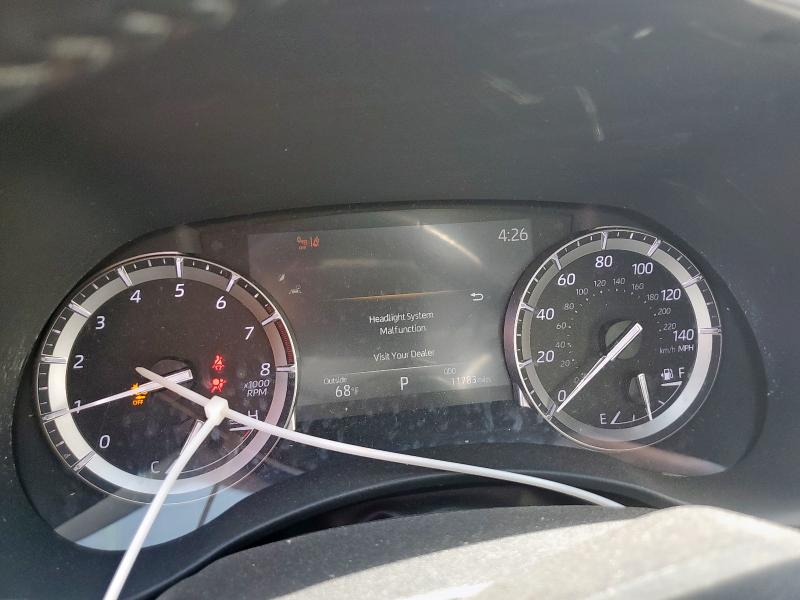 5TDGZRAH9NS557569 - 2022 TOYOTA HIGHLANDER XLE CHARCOAL photo 9