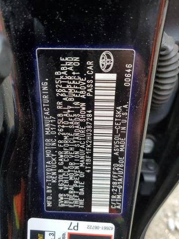 4T1BF1FK2HU387284 - 2017 TOYOTA CAMRY LE BLACK photo 13
