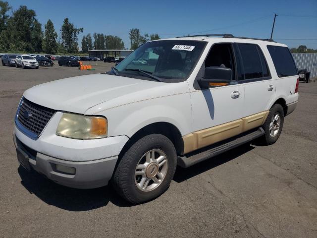 1FMPU16W73LB69953 - 2003 FORD EXPEDITION XLT WHITE photo 1