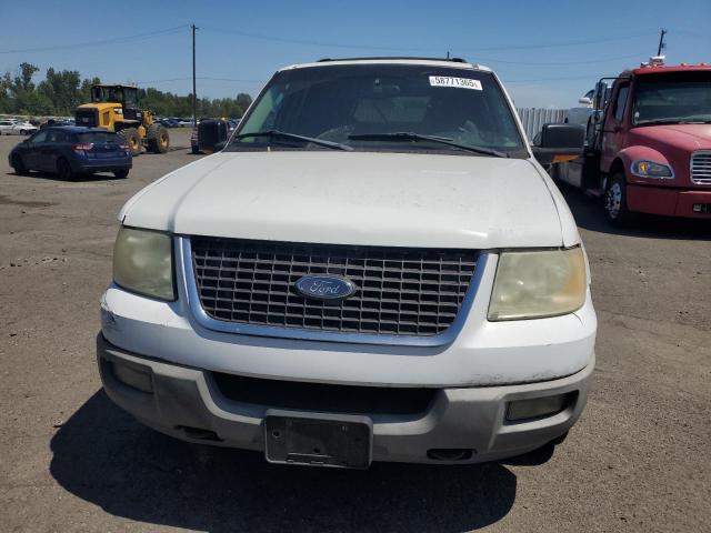 1FMPU16W73LB69953 - 2003 FORD EXPEDITION XLT WHITE photo 5