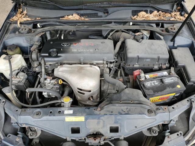 4T1CE38P05U954437 - 2005 TOYOTA CAMRY SOLA SE ლურჯი ფოტო 11