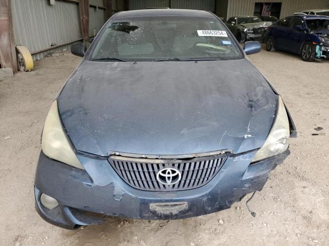 4T1CE38P05U954437 - 2005 TOYOTA CAMRY SOLA SE ლურჯი ფოტო 5