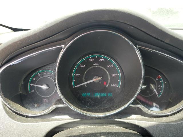 1G1ZE5E03CF135935 - 2012 CHEVROLET MALIBU LTZ შავი ფოტო 9