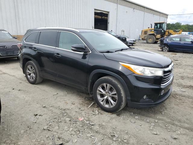 5TDJKRFH9ES033910 - 2014 TOYOTA HIGHLANDER XLE BLACK photo 4