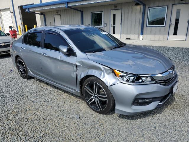 1HGCR2F55GA241799 - 2016 HONDA ACCORD SPORT SILVER photo 4