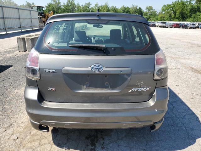 2T1KR32E27C624312 - 2007 TOYOTA COROLLA MA XR GRAY photo 6