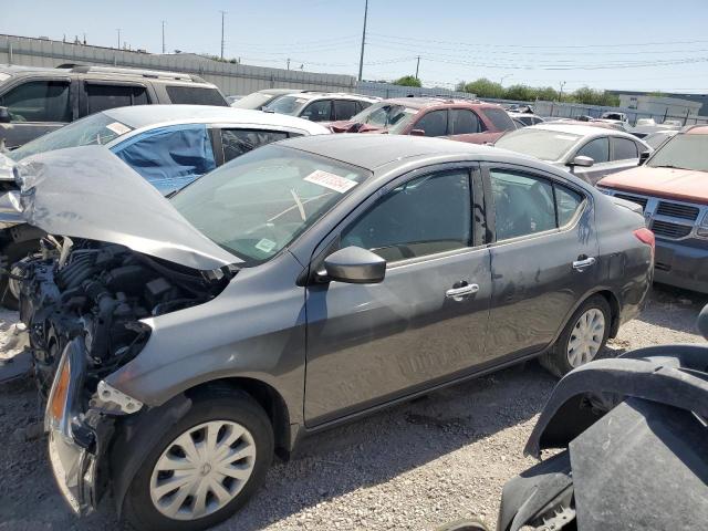 3N1CN7AP8HL888923 - 2017 NISSAN VERSA S GRAY photo 1