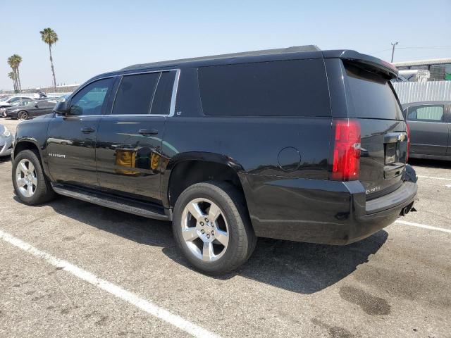 1GNSCJKC2FR239431 - 2015 CHEVROLET SUBURBAN C1500 LT BLACK photo 2