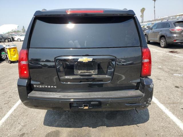 1GNSCJKC2FR239431 - 2015 CHEVROLET SUBURBAN C1500 LT BLACK photo 6