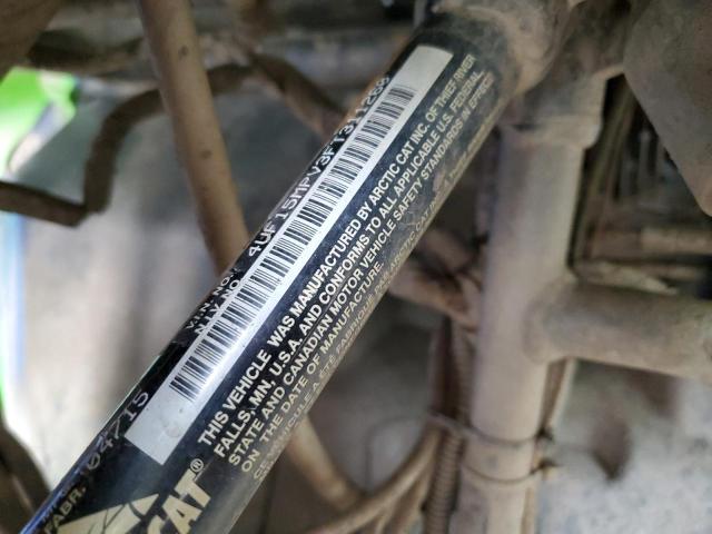 4UF15MPV3FT311260 - 2015 ARCTIC CAT 4 WHEELER GREEN photo 10