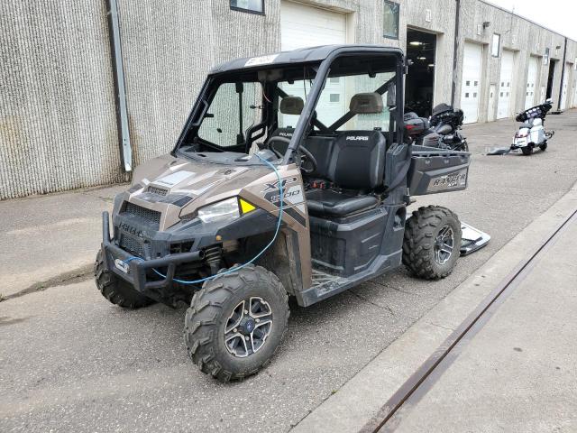 4XARTE997H8556016 - 2017 POLARIS RANGER XP 1000 EPS BROWN photo 2