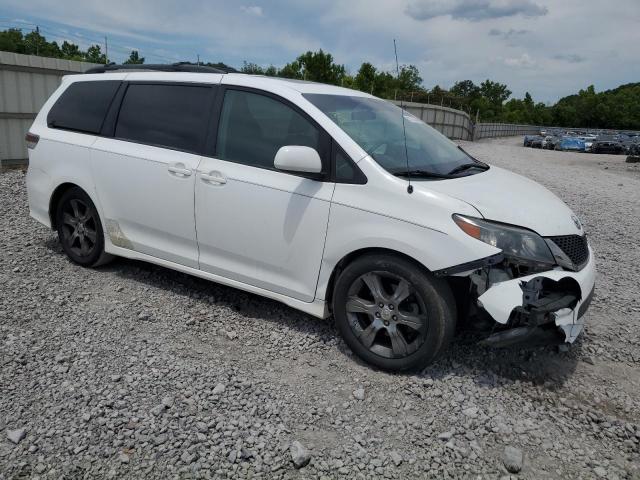 5TDXK3DC2BS040689 - 2011 TOYOTA SIENNA SPORT WHITE photo 4