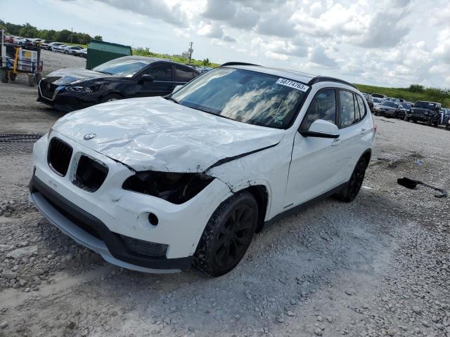 WBAVL1C58EVY17461 - 2014 BMW X1 XDRIVE28I WHITE photo 1