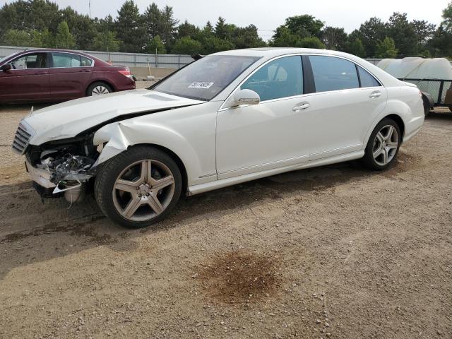 WDDNG86X88A179484 - 2008 MERCEDES-BENZ S 550 4MATIC WHITE photo 1