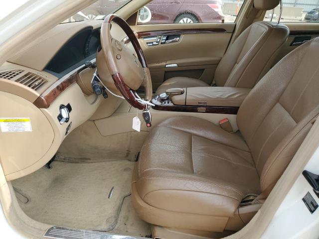 WDDNG86X88A179484 - 2008 MERCEDES-BENZ S 550 4MATIC WHITE photo 7