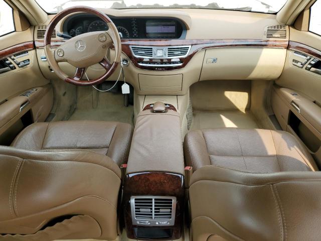 WDDNG86X88A179484 - 2008 MERCEDES-BENZ S 550 4MATIC WHITE photo 8