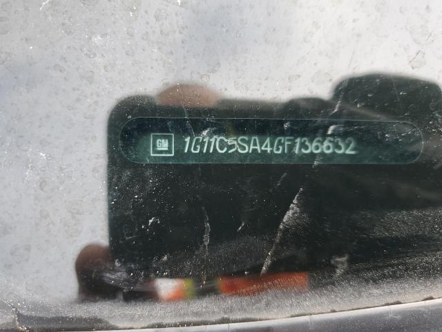 1G11C5SA4GF136632 - 2016 CHEVROLET MALIBU LIM LT 勃艮第红 照片 12