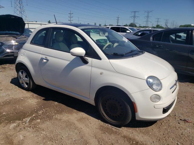 3C3CFFAR9CT223547 - 2012 FIAT 500 POP WHITE photo 4