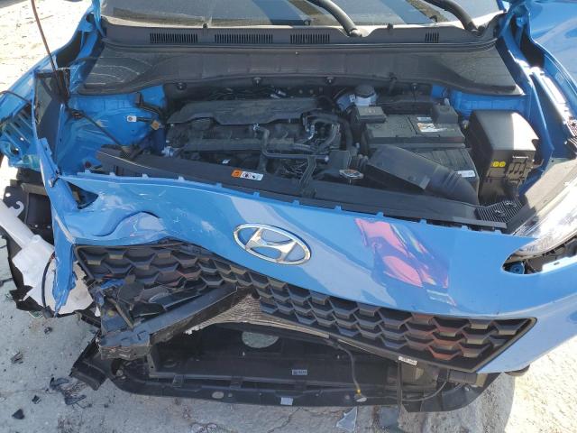 KM8K32AB5NU781640 - 2022 HYUNDAI KONA SEL BLUE photo 11