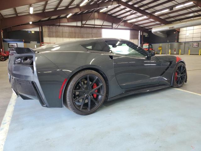 1G1YA2D7XJ5103720 - 2018 CHEVROLET CORVETTE STINGRAY 1LT GRAY photo 3