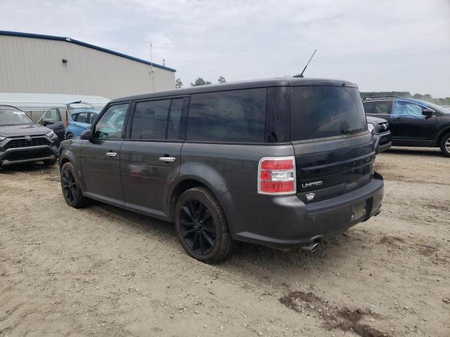 2FMHK6D87KBA32540 - 2019 FORD FLEX LIMITED GRAY photo 2