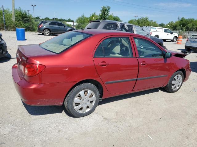 JTDBR32E560059868 - 2006 TOYOTA COROLLA CE RED photo 3