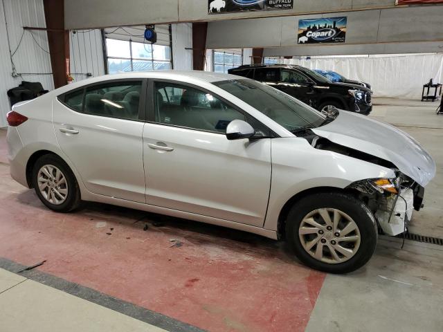 KMHD74LF8HU112940 - 2017 HYUNDAI ELANTRA SE SILVER photo 4