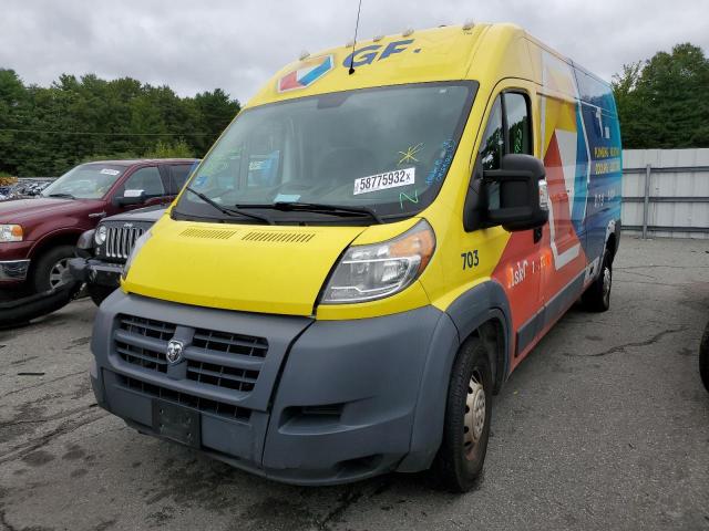 3C6TRVDG6GE123673 - 2016 RAM PROMASTER 2500 HIGH Екі түсті фото 2