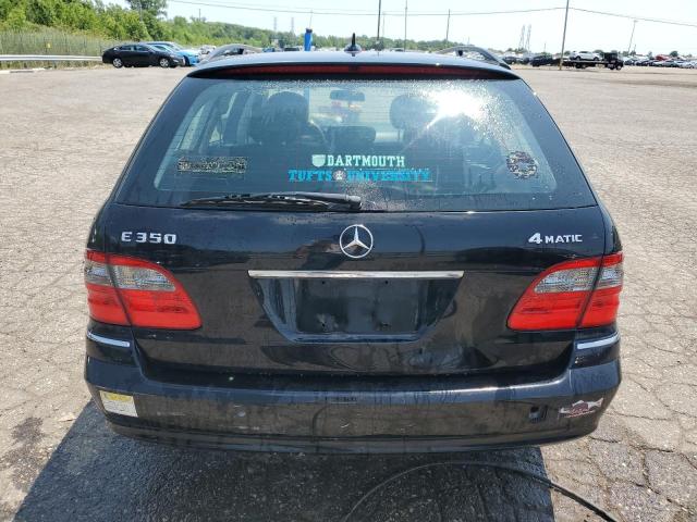 WDBUH87X78B236607 - 2008 MERCEDES-BENZ E 350 4MATIC WAGON BLACK photo 6