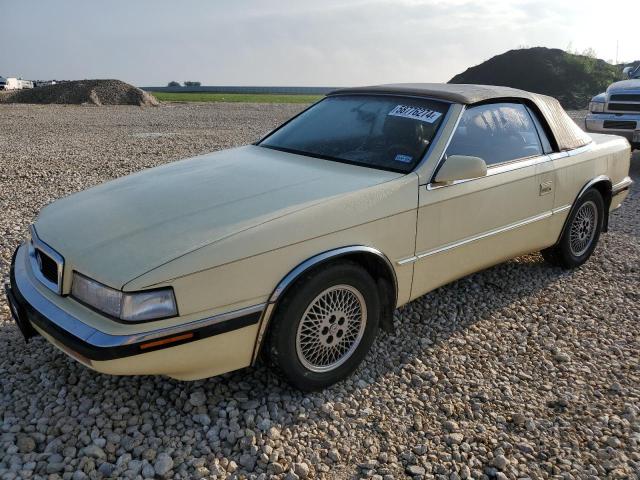 ZC2FP1107KB201325 - 1989 CHRYSLER TC BY MASERATI BEIGE photo 1