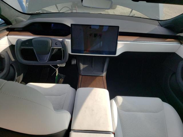 5YJSA1E57NF491191 - 2022 TESLA MODEL S Սև լուսանկար 8