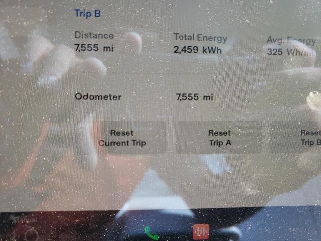 5YJSA1E57NF491191 - 2022 TESLA MODEL S Սև լուսանկար 9