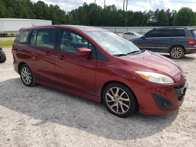 JM1CW2DLXC0120548 - 2012 MAZDA 5 RED photo 4