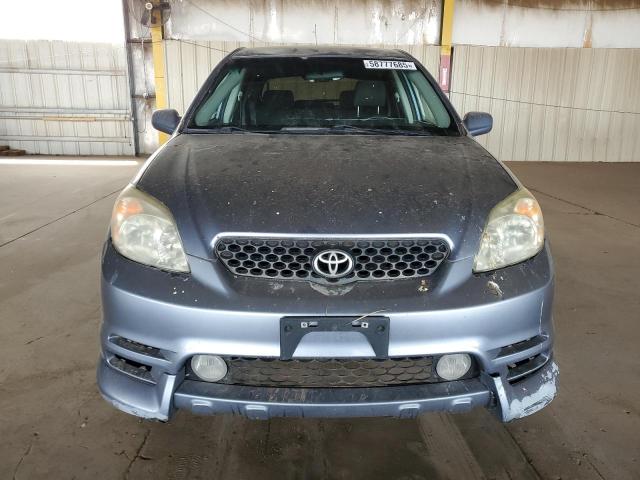 2T1KR32E14C253185 - 2004 TOYOTA COROLLA MA XR BLUE photo 5