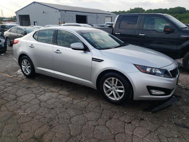 KNAGM4A76D5431101 - 2013 KIA OPTIMA LX SILVER photo 4