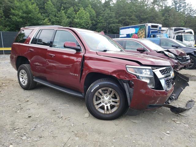 1GNSKBKC8JR400267 - 2018 CHEVROLET TAHOE K1500 LT BURGUNDY photo 4