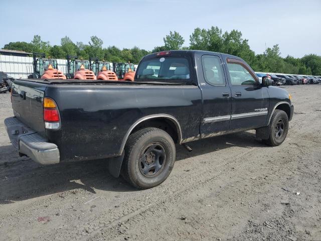 5TBRN34193S386005 - 2003 TOYOTA TUNDRA ACCESS CAB SR5 BLACK photo 3