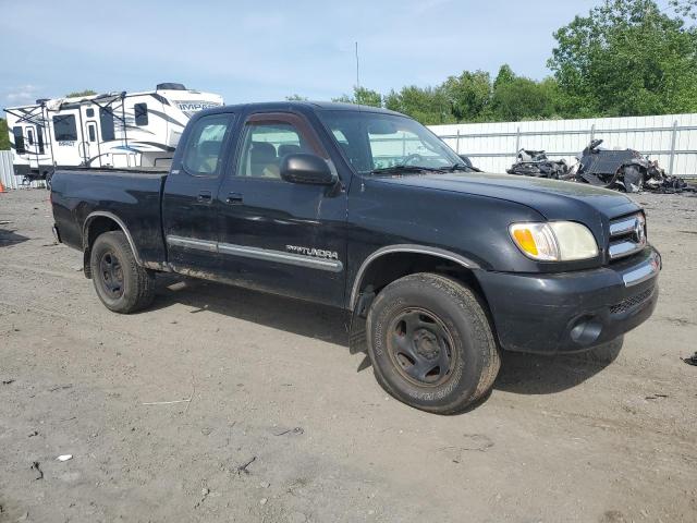 5TBRN34193S386005 - 2003 TOYOTA TUNDRA ACCESS CAB SR5 BLACK photo 4