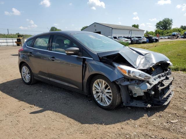 1FADP3N29HL348808 - 2017 FORD FOCUS TITANIUM GRAY photo 4