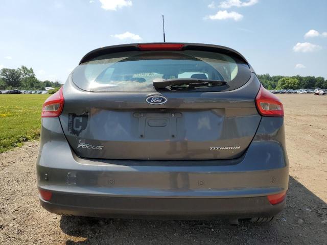 1FADP3N29HL348808 - 2017 FORD FOCUS TITANIUM GRAY photo 6