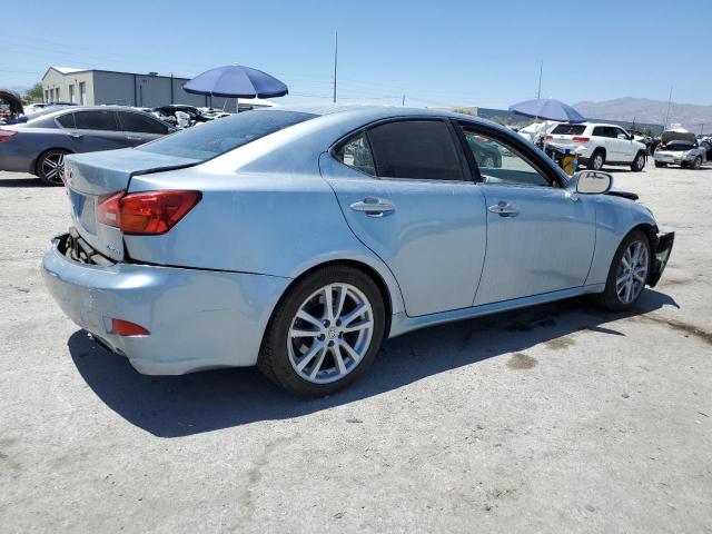 JTHBE262362006417 - 2006 LEXUS IS 350 BLUE photo 3