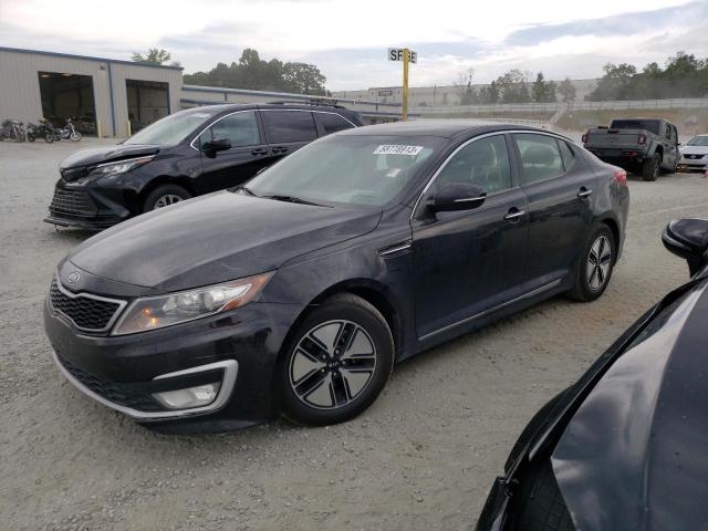 KNAGM4AD1C5012559 - 2012 KIA OPTIMA HYBRID BLACK photo 1