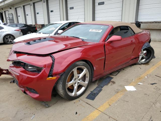 2G1FK3DJ6F9229170 - 2015 CHEVROLET CAMARO 2SS RED photo 1