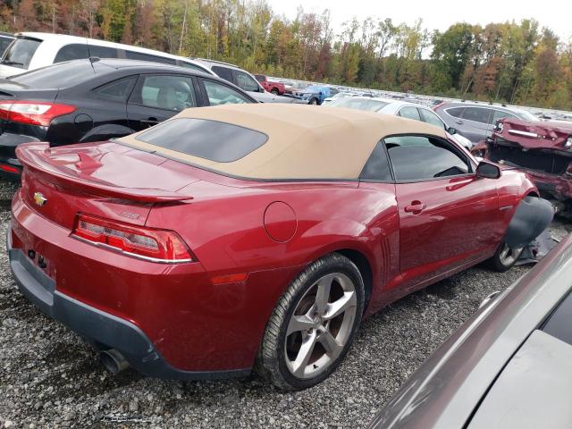 2G1FK3DJ6F9229170 - 2015 CHEVROLET CAMARO 2SS RED photo 3