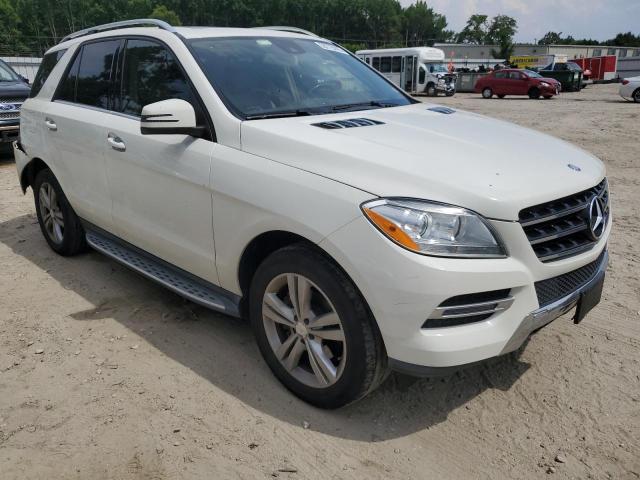 4JGDA5HB6DA227562 - 2013 MERCEDES-BENZ ML 350 4MATIC WHITE photo 4