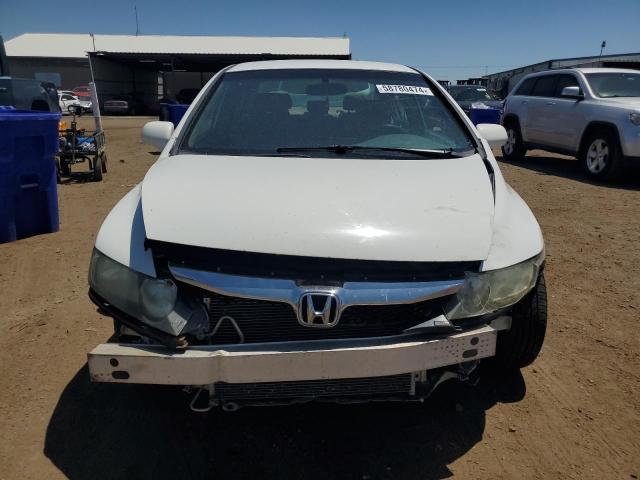 2HGFA1F5XBH506435 - 2011 HONDA CIVIC LX WHITE photo 5