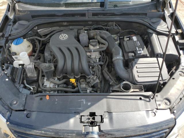 3VW2K7AJ0CM030522 - 2012 VOLKSWAGEN JETTA BASE 灰色 照片 11