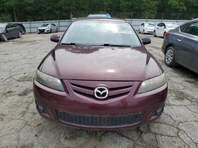 1YVHP80D665M25910 - 2006 MAZDA 6 S BURGUNDY photo 5